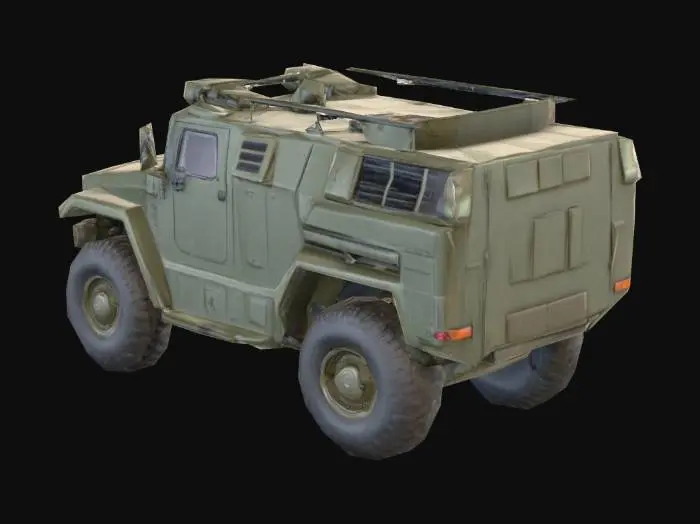 3D model for Armored Quadraoh