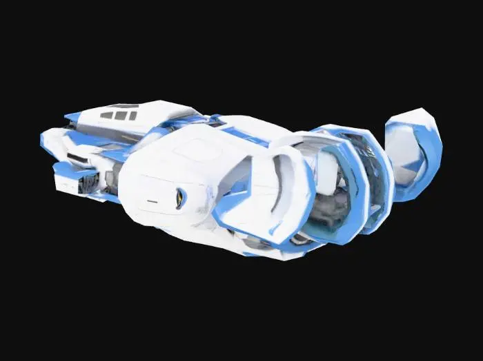 3D model for Advanced Ship Starbound