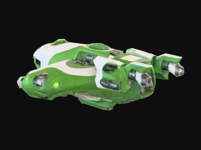 3D model for Advanced Ship Starbound