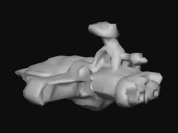 3D model for Advanced Cargo Marte N-1