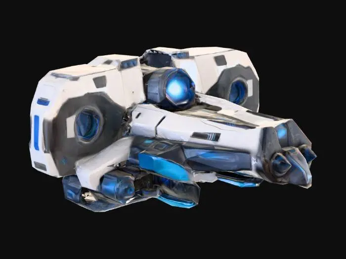 3D model for Advanced Defense Ship Vortex