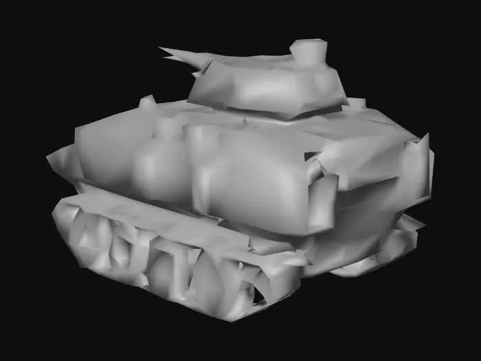 3D model for Armored Carrier Centauro