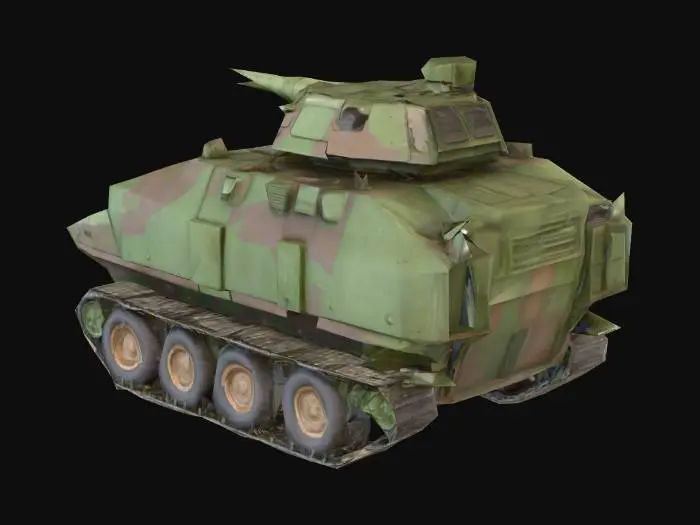 3D model for Armored Carrier Centauro