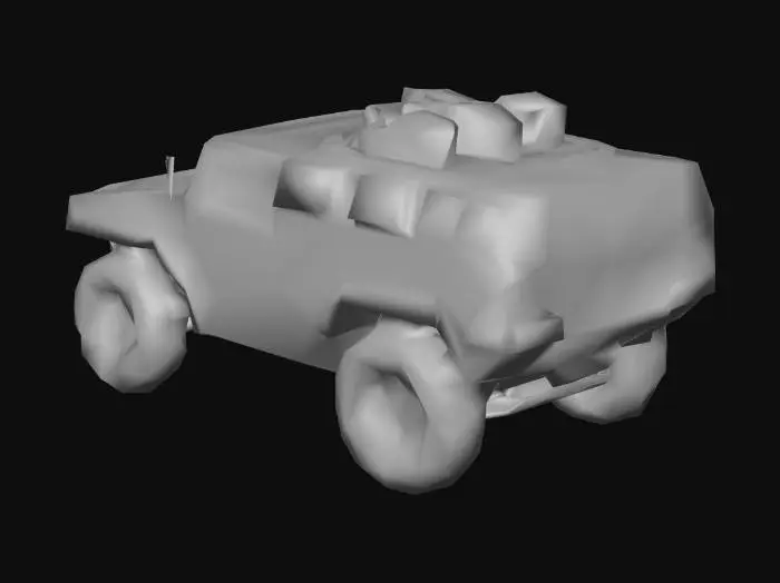 3D model for Anfibio Treno