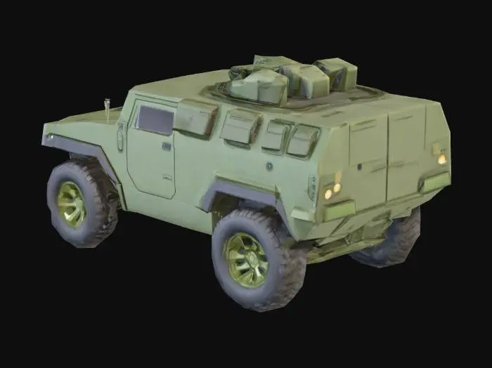 3D model for Anfibio Treno