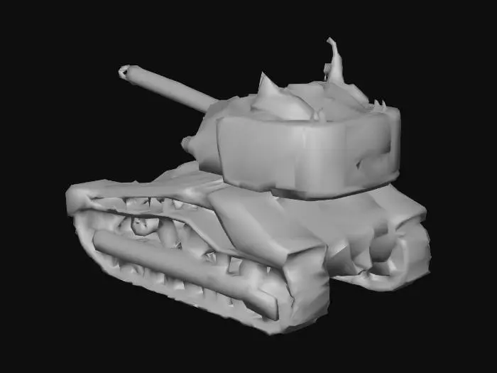 3D model for Artilharia Mecanisada Oen-68