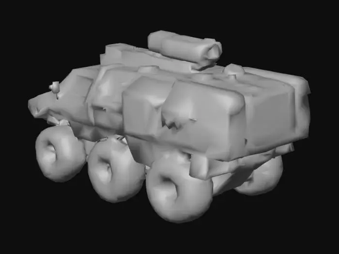 3D model for Veiculo Militar Transporter SEALs