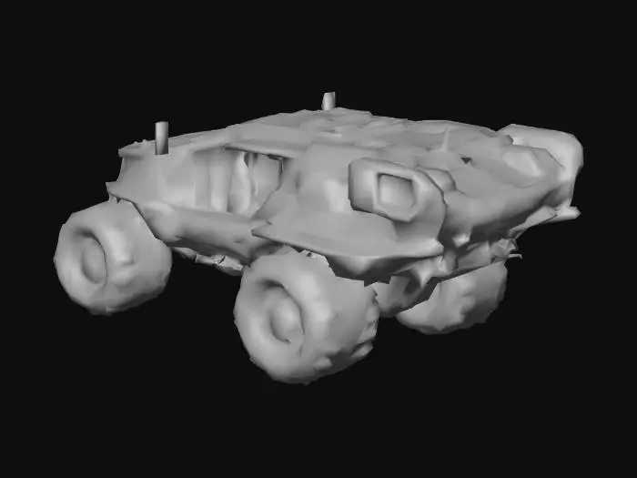 3D model for Vehicle Military S-65