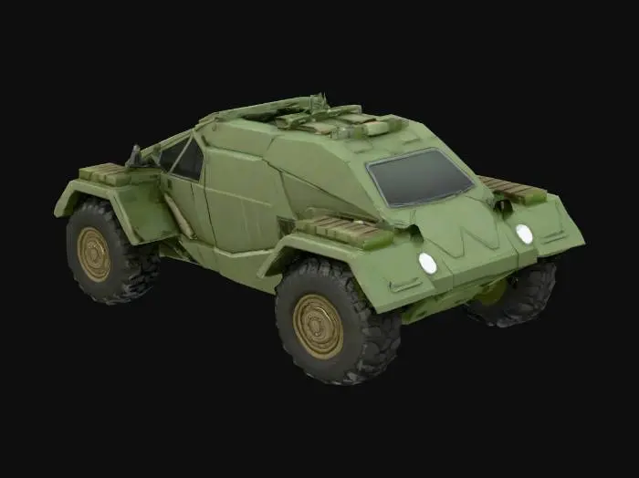 3D model for Veiculo Militar Ventania