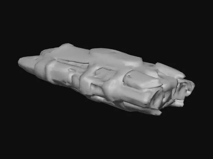 3D model for Advanced Cargo Ship Caixa-53