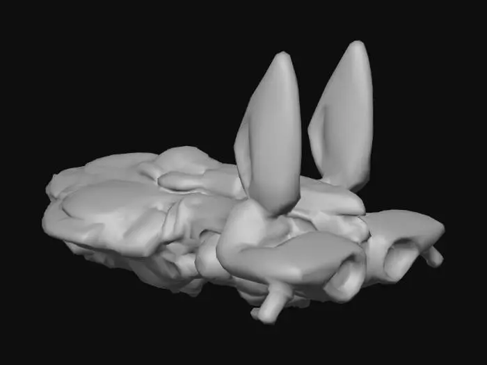 3D model for Avanced Defense X-3 2099