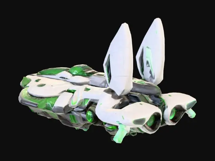 3D model for Avanced Defense X-3 2099
