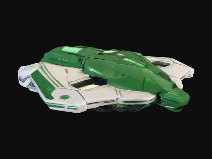 3D model for Advanced Defense Ship Voyager