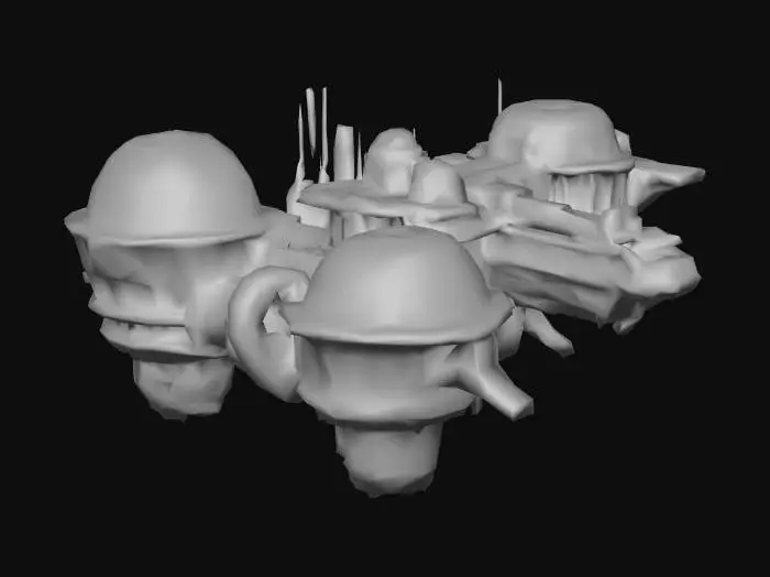 3D model for Space Station Autoria-53