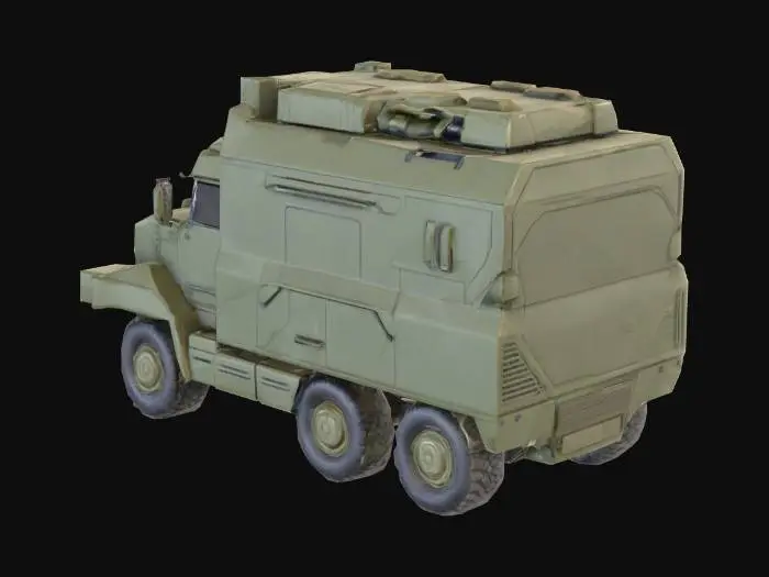 3D model for Truck Ajuda Humanitária