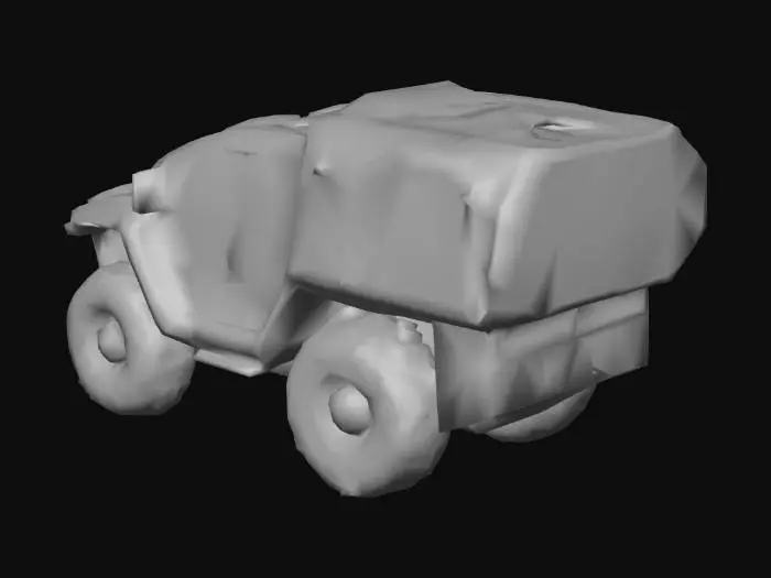 3D model for Truck Cargas e Deliveries