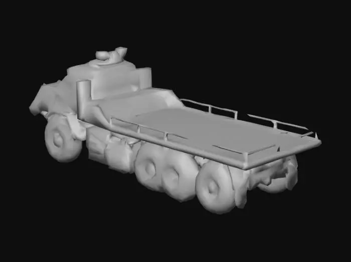3D model for Truck CargaPesada