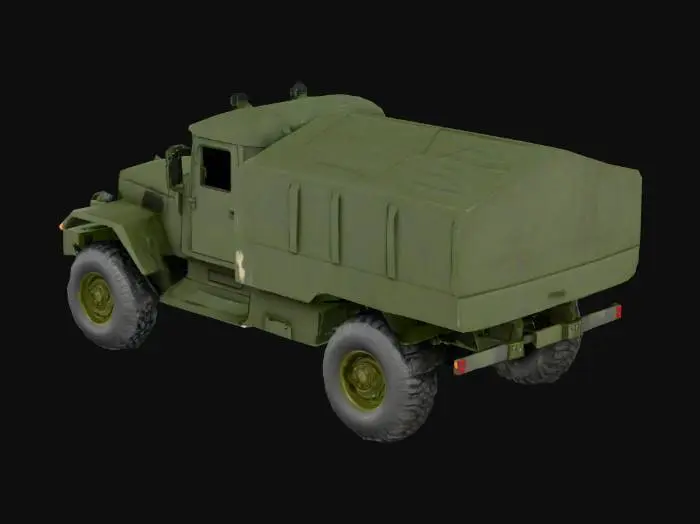 3D model for Truck of ammunition  T-53