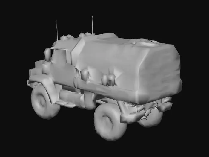 3D model for Truck Gas Camouflage