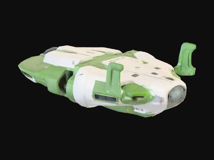 3D model for Cargo Ship Potato Transporter