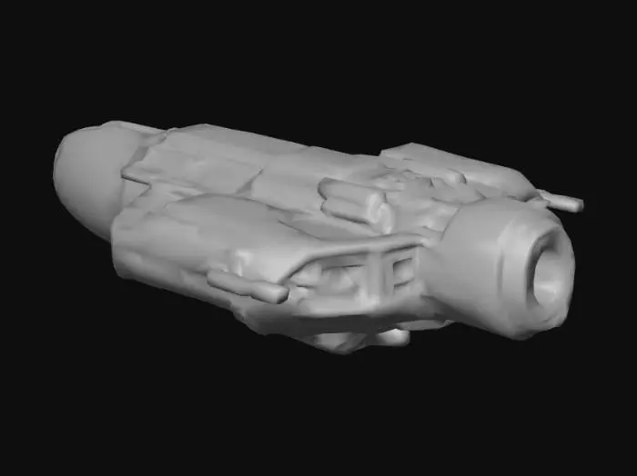 3D model for Cargo Ship Eletronics Trans