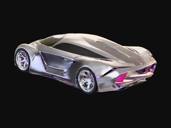 3D model for Car Alien BigBoss-94