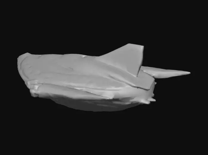 3D model for Alien Ship Galactic Voyager