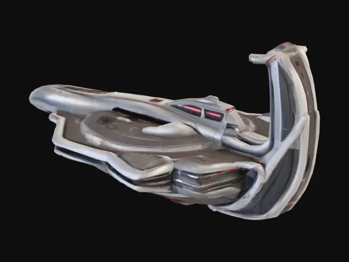 3D model for Alien Ship Stellar Voyager