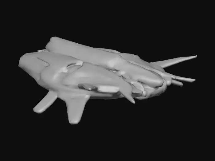 3D model for Mother Ship Decaidos-64