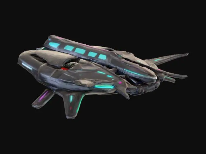 3D model for Mother Ship Decaidos-64