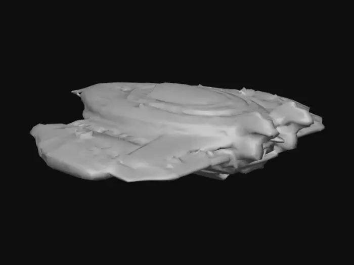 3D model for Alien Cruiser Voyager