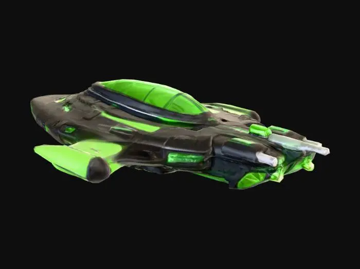 3D model for Alien Cruiser Ronulamos