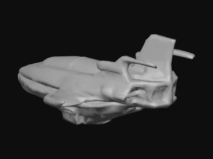 3D model for Alien Cruiser Enterprise