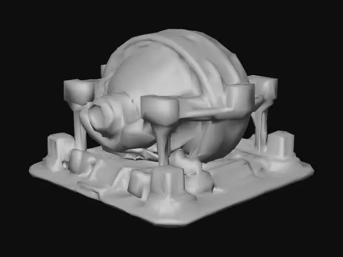 3D model for Monumento Maquina Temporal