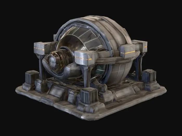 3D model for Monumento Maquina Temporal