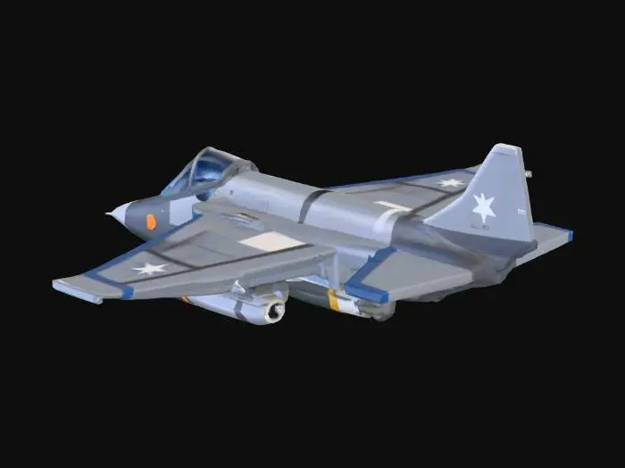 3D model for Jet Bomber Robusto-3