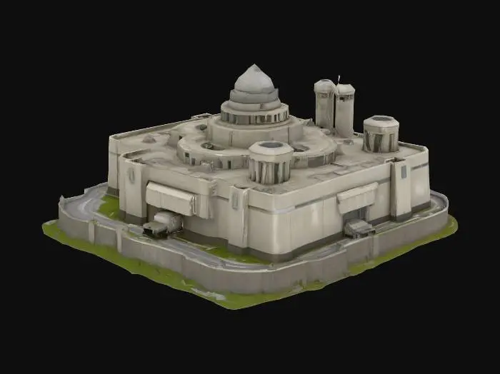 3D model for Fortress Citadel