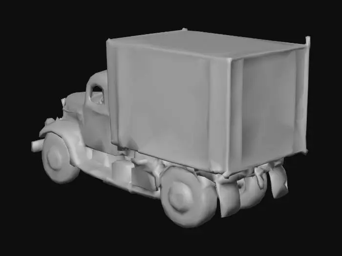 3D model for Supply Truck WII