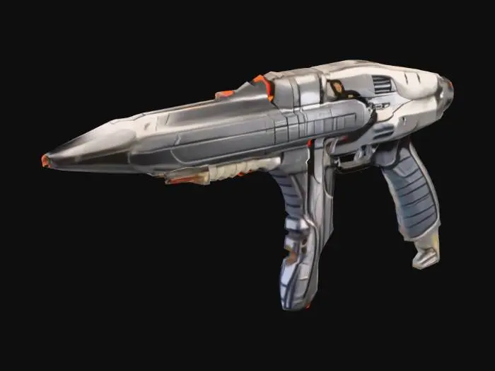 3D model for Alien Plasma Blaster