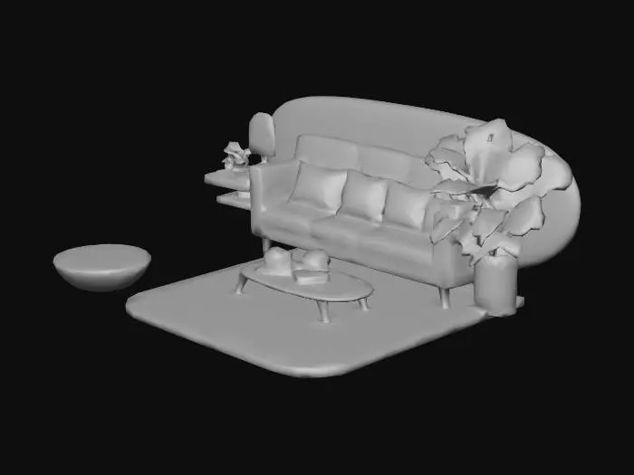 3D model for Alien Furniture