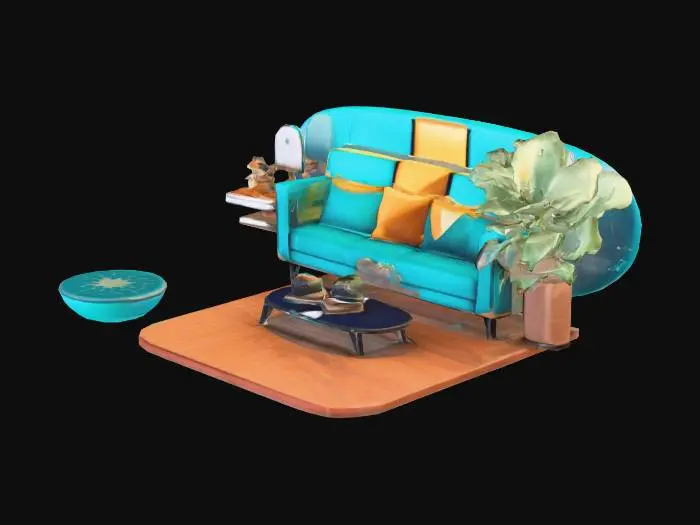 3D model for Alien Furniture