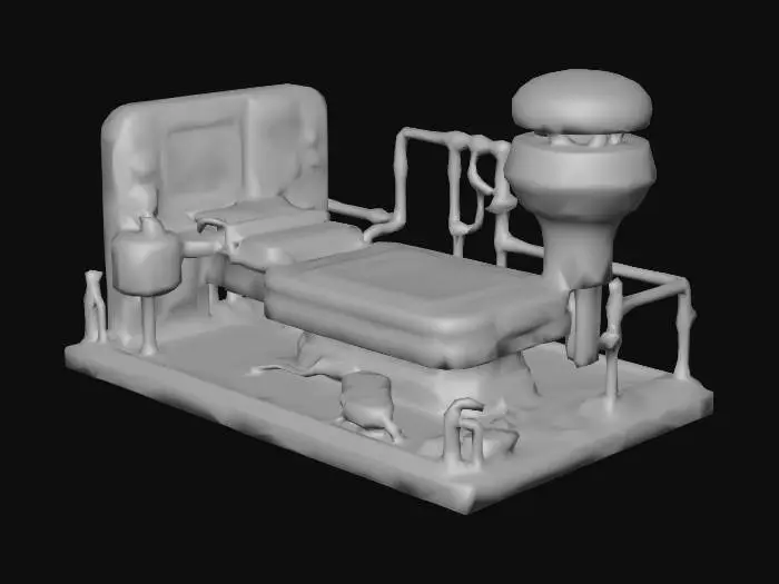 3D model for alien medical Lab