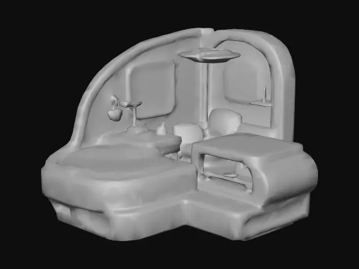 3D model for Alien Furniture