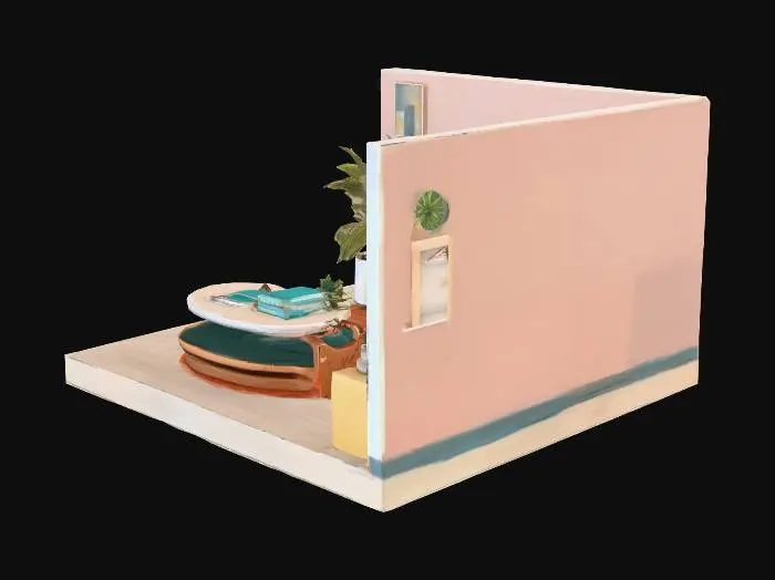 3D model for Sala Espera Hospital