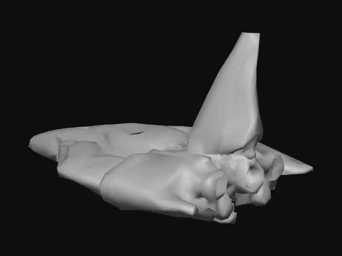 3D model for Adv.Rob.Ship Barbatana