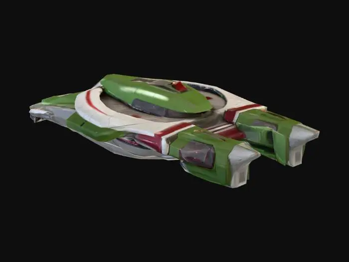 3D model for Defense Ship Largado