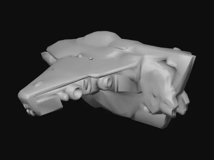 3D model for Atack Ship Borboleto