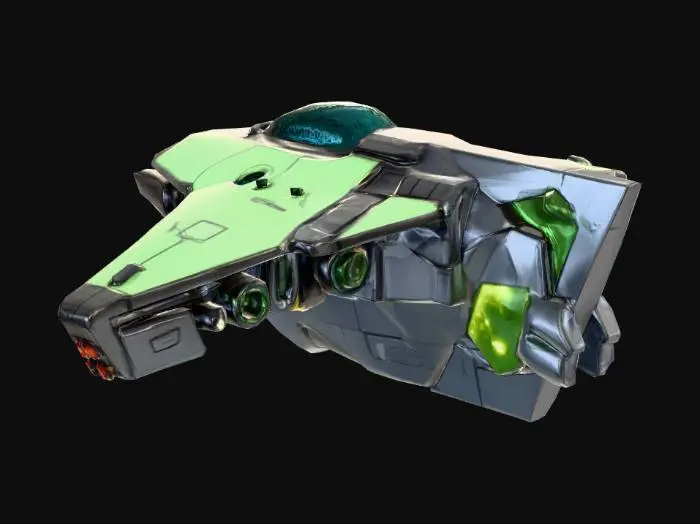 3D model for Atack Ship Borboleto