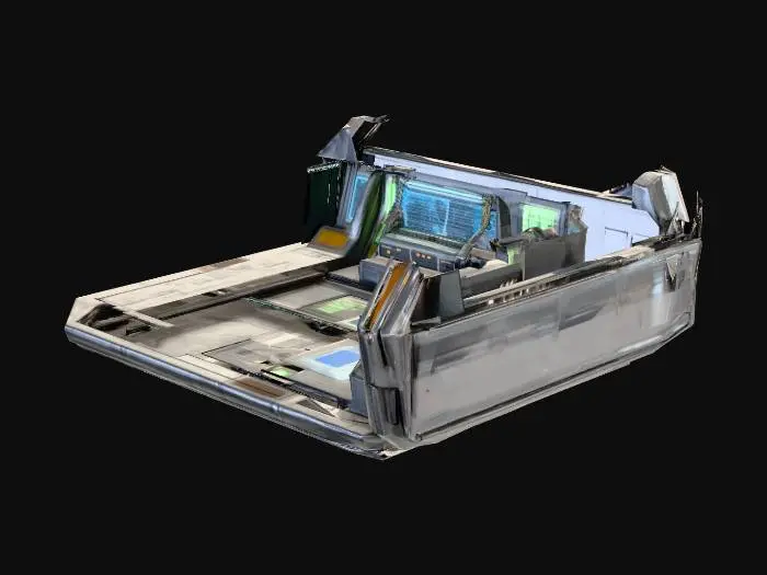 3D model for StarShip Control Room