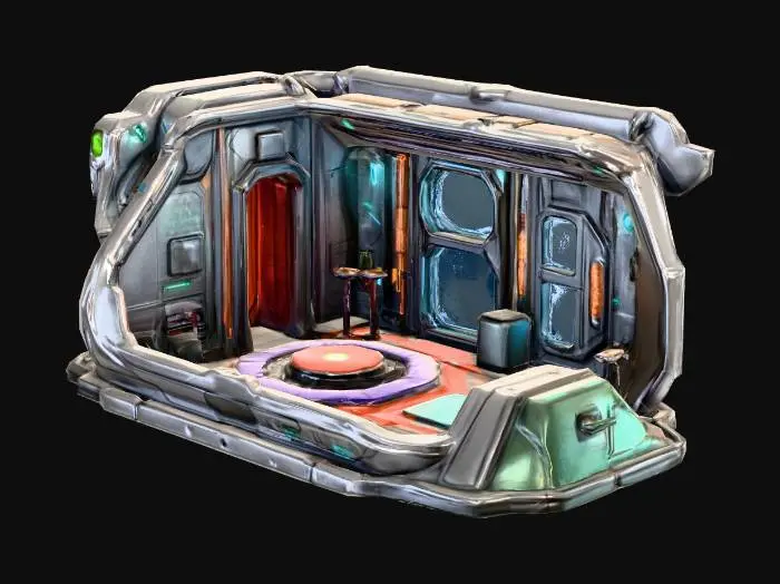 3D model for Room Airlock